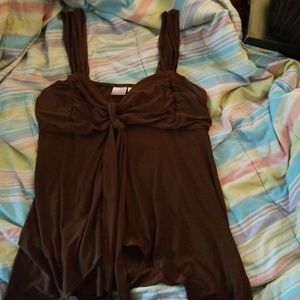 Dressy Brown Blouse
